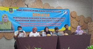 Preparation of Local Content Curriculum Documents for Early Childhood Education and Non-Formal Education or Equivalence