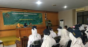 Diguyur Hujan, MTs N 2 Kota Cilegon Sukses Menggelar LDKS