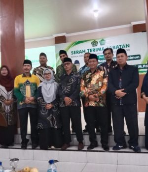 Serah Terima Jabatan Kepala Madrasah MAN 1 Kota Cilegon Bertepatan Hari Pahlawan