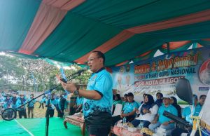 PGRI HELD THE ANNIVERSARY OF PGRI 77 TH AND NATIONAL TEACHER’S DAY.