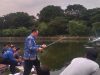 ANTUSIAS RIBUAN MASYARAKAT KOTA CILEGON DALAM MENGIKUTI MANCING BERSAMA DI DANAU PEMERINTAH KOTA CILEGON