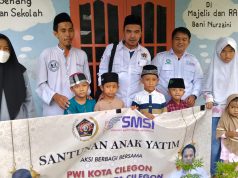 PWI AND SMSI CILEGON PROVIDE AID FOR ORPHANS, URGING SPECIAL ATTENTION FROM THE GOVERNMENT