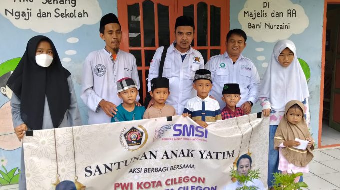 PWI AND SMSI CILEGON PROVIDE AID FOR ORPHANS, URGING SPECIAL ATTENTION FROM THE GOVERNMENT