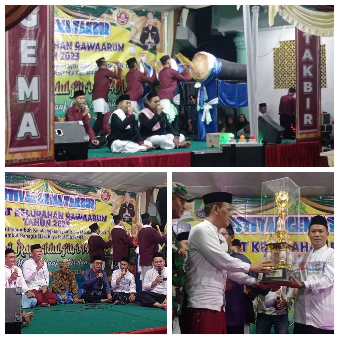 THE GLORY AND FRIENDLY, THE ORGANIZATION OF KARANG TARUNA TUNAS ARUM EVENT.