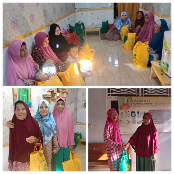YAYASAN ASIATUL JANNAH AL BANTANI (AJB FOUNDATION) MENGGELAR PROGRAM RAMADHAN PEDULI DAN BERBAGI DI DUA WILAYAH