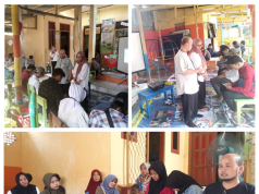 ENTHUSIASTIC PARTICIPANTS TAKING THE EQUIVALENCY EDUCATION EXAMINATION (UPK) AT PKBM TERATAI