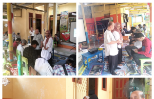 ENTHUSIASTIC PARTICIPANTS TAKING THE EQUIVALENCY EDUCATION EXAMINATION (UPK) AT PKBM TERATAI