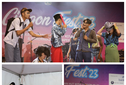 Ubrug Cilegon Memukau dengan Pertunjukan “Rangde Anak Siji” di Cilegon Fest 2023