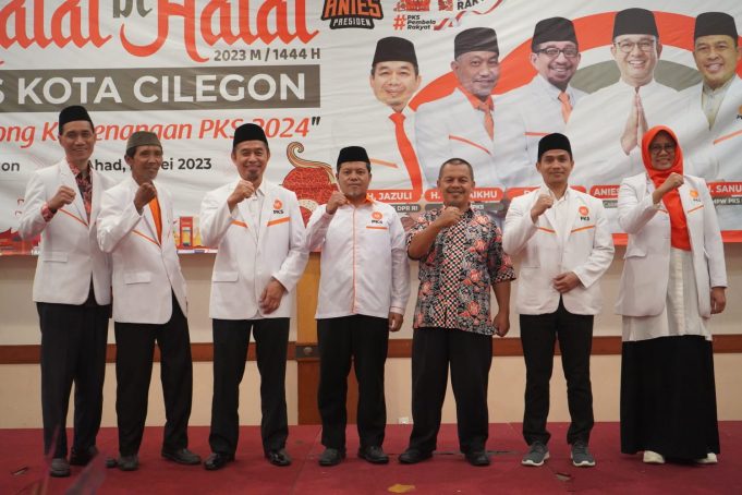 Halal Bi Halal PKS of Cilegon, Moving Together Towards the Victory of 2024.