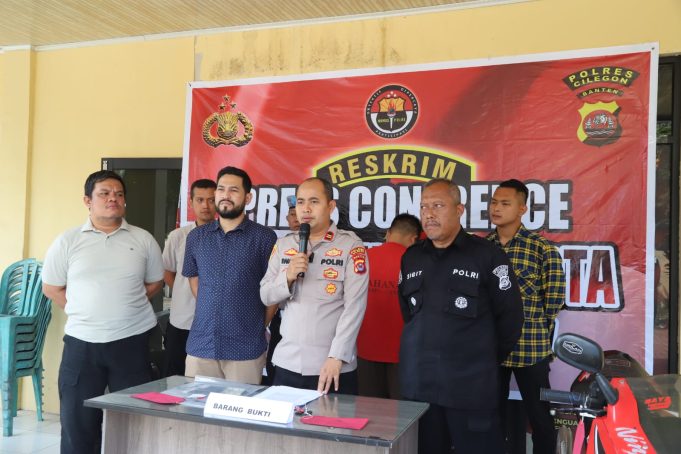 “Police Uncover Phone Theft and Fraud Case: Perpetrator Apprehended in Cilegon”