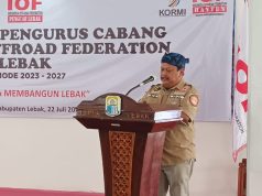 “Komunitas Offroad Lebak Bersatu: Budi Susanto Dilantik Sebagai Ketua IOF Pengcab Lebak dan Komitmen Membangun Bersama!”