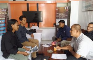 Al-Khairiyah Youth Association Gathering for a Meeting with KPU Cilegon