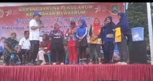 Karang Taruna Tunas Rawa Arum held a National Day Commemoration Event