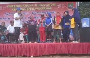 Karang Taruna Tunas Rawa Arum held a National Day Commemoration Event