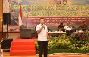Wadirkrimsus Polda Banten Jadi Narasumber dalam Kegiatan Koordinasi Kemitraan Objek Vital untuk Meningkatkan Keamanan Wilayah