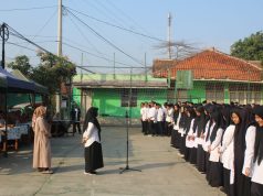Flaming Commemoration of the Birthday of the Prophet Muhammad SAW with Integrative PLP Students and Rohis at MAN 1 Cilegon