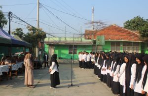 Flaming Commemoration of the Birthday of the Prophet Muhammad SAW with Integrative PLP Students and Rohis at MAN 1 Cilegon
