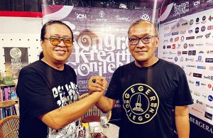 THE HANDOVER OF THE FEKRAF BANTEN CHAIRMANSHIP FROM ANDI SUHUD TO ERIC ISLAMI