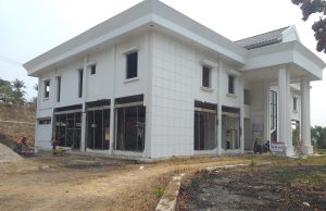 Gedung Hantu Eks Kejaksaan Cilegon Kini Tengah Direnovasi Jadi Sentra UMKM
