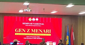 Seminar Nasional (GEN Z MENARI) Membudayakan Budaya Lestari.