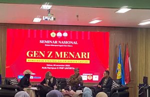 Seminar Nasional (GEN Z MENARI) Membudayakan Budaya Lestari.