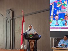 Pelantikan 43 Pengurus BKPRMI Kelurahan Se-Kota Cilegon dihadiri oleh Wakil Ketua DPRD Kota Cilegon Nurrotul Uyun