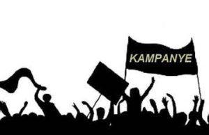 SAAT PASANG ATRIBUT PARTAI, SALAH SATU WARGA ALAMI KECELAKAAN