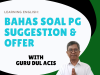 SOAL PILIHAN GANDA SUGGESTION AND OFFER DAN JAWABANNYA