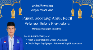 Puasa Seorang Anak Kecil Selama Bulan Ramadan: Mengasah Kebajikan Sejak Dini Puasa anak kecil selama bulan Ramadan membawa manfaat luar biasa dalam pembentukan karakter dan spiritualitas. Temukan bagaimana pengalaman berpuasa ini mengajarkan disiplin, meningkatkan kesadaran spiritual, menghargai nikmat Allah, memperkuat ikatan keluarga, dan menyemai semangat kemanusiaan sejak dini