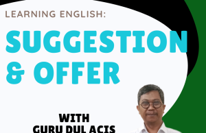 SUGGESTION AND OFFER, BELAJAR UNGKAPAN B. INGGRIS BERSAMA AJB FOUNDATION