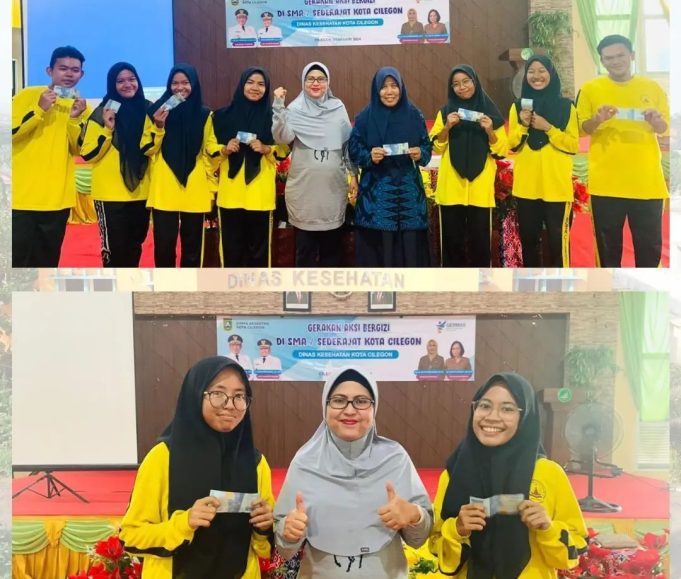 Upaya Bentuk Generasi Sehat dan Cerdas, Dinkes Cilegon Gelar Gerakan Aksi Bergizi di MAN 2 Kota Cilegon