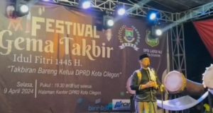 Mengusung Nilai-Nilai Keislaman DPRD Cilegon Gelar Bersama LASQI Cilegon di Festival Gema Takbir Cilegon Cilegon Revives Islamic Heritage with the Grand Takbir Festival Night