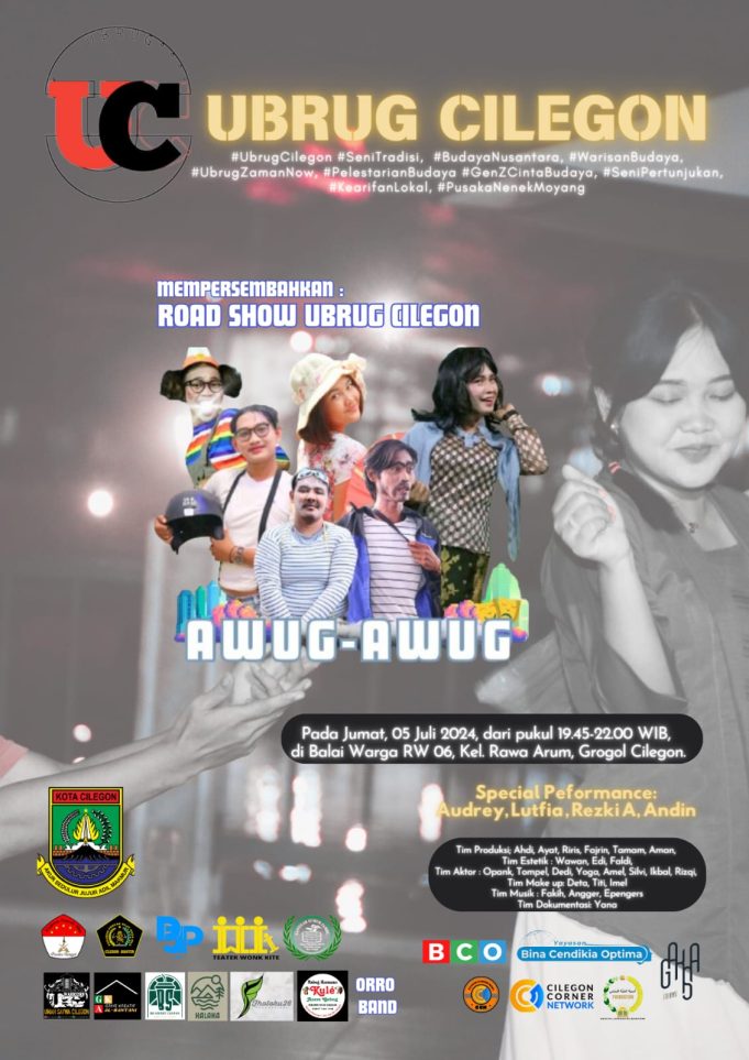 Ubrug Cilegon “Awug-awug” Performance Lights Up RW 06 Community Hall