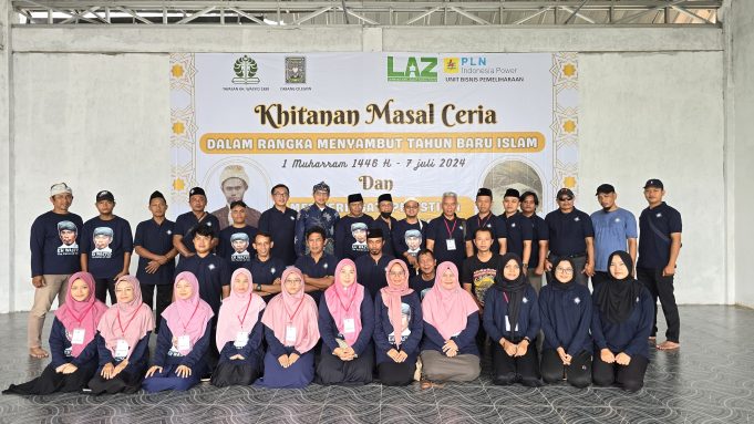 Khitanan Massal Ceria di Yayasan KH. Wasyid Disambut Antusias, Ratusan Anak Ikut Serta