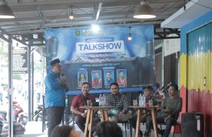 Diskusi Santai KNPI Kota Cilegon: Menakar Kepemimpinan Helldy Agustian & Sanuji Pentamarta