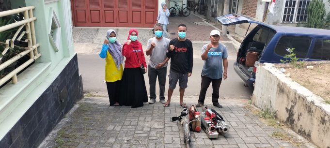 Fogging DBD di Link. Tegal Wangi Lawas: Upaya Pencegahan Penyebaran Demam Berdarah