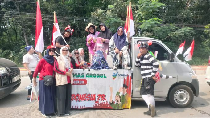 Meriahkan HUT RI ke-79: Puskesmas Grogol Hebohkan Pawai Karnaval Cilegon dengan Kampanye Cuci Tangan, PIN Polio dan Demam Berdarah!