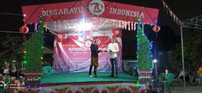 Malam Puncak Dirgahayu RI ke 79 di Link. Tegalwangi Lawas: Membangun Generasi Muda Berprestasi Melalui Pengembangan Kreativitas