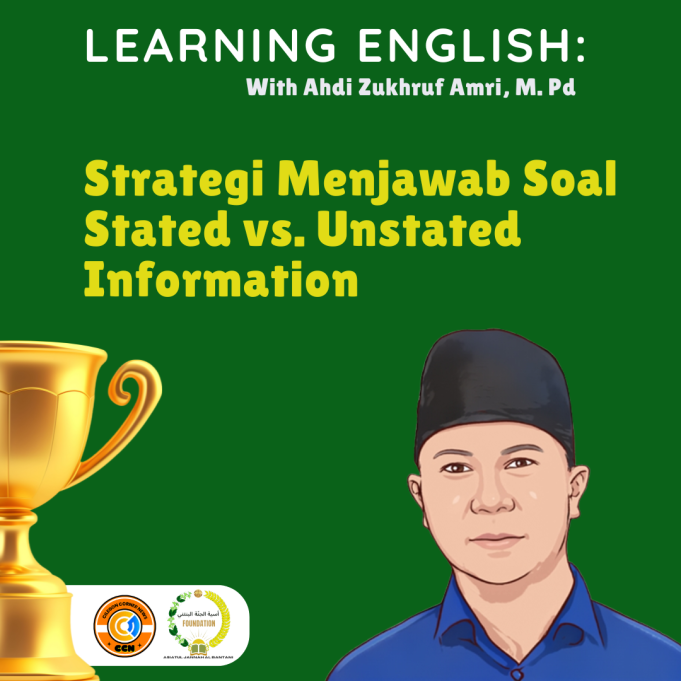 Strategi Menjawab Soal Stated vs. Unstated Information dalam Literasi Bahasa Inggris