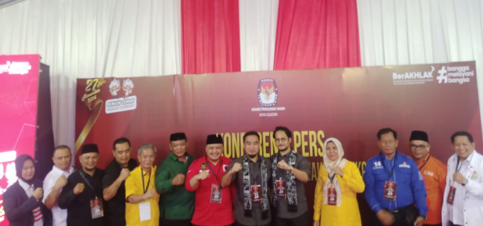 Deklarasi Robinsar-Fajar Menggelegar: Harapan Baru Cilegon Bersama Pasangan Muda