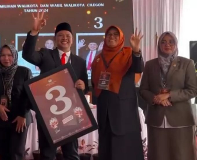 Isro-Uyun Raih Nomor Urut 3, Sosialisasikan Visi Misi “Cilegon Maju” untuk Pilkada 2024