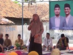 Heboh, Sosialisasi Paslon No. 1 di RW 06 Disambut Teriakan “Ganteng” dari Emak-Emak