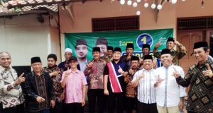 “Coblos Sing Ane Jenggote,” Pudji Hartoyo Ajak Warga RW 04 Kelurahan Rawa Arum Menangkan Paslon No. 1