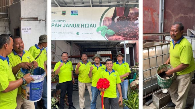 Manfaatkan Sampah Organik, Warnasari Miliki Sentra Produksi Kompos