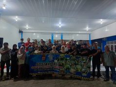 Unit Kamsel Satlantas Polres Cilegon Sosialisasi Safety Riding di RT 05 RW 04 BPI