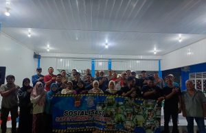 Unit Kamsel Satlantas Polres Cilegon Sosialisasi Safety Riding di RT 05 RW 04 BPI