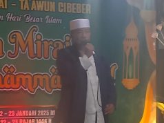 Peringatan Isra Mi’raj di Masjid Jami’ At-Ta’awun Cibeber: Mencetak Generasi Berakhlakul Karimah