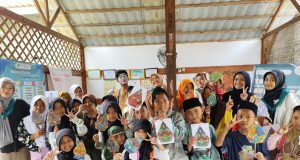 TBM Suka Baca Kenalkan Seni Budaya kepada Anak-anak di Serang