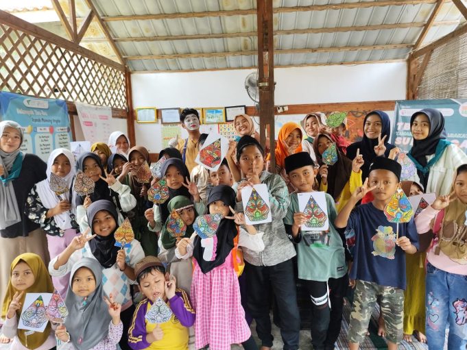 TBM Suka Baca Kenalkan Seni Budaya kepada Anak-anak di Serang