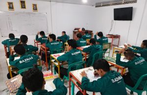 Santri Ponpes Tahfizh Fajrul Karim Ikuti Try Out SNBT Berkat Beasiswa Baznas